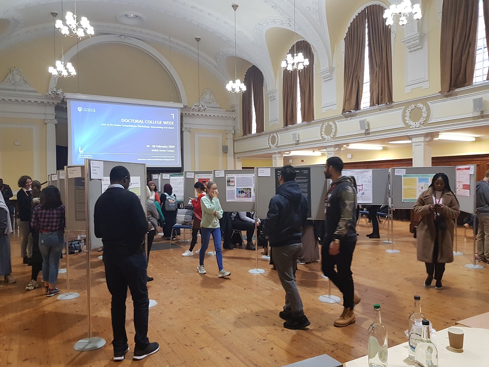 Poster Exhibition Symposium, Leicester University, February 2020